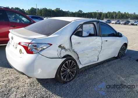 2015 Toyota Corolla S Plus from USA, damaged, VIN 5YFBURHE5FP247420